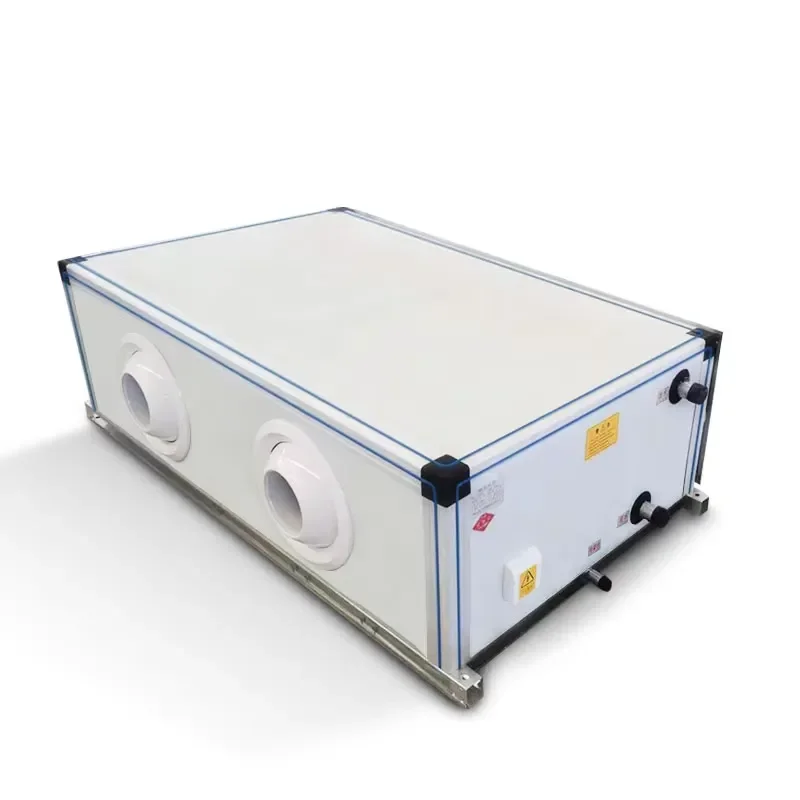 Universal 6-row Ceiling-mounted Central air Conditioning Chilled KD(X)-5 Water air Handling Unit