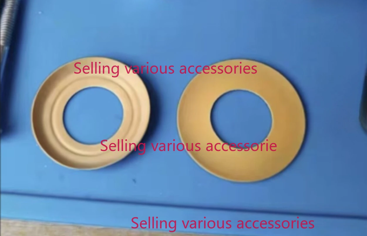 2PCS Oil-free Air Compressor Accessories Piston Rings Leather Bowl