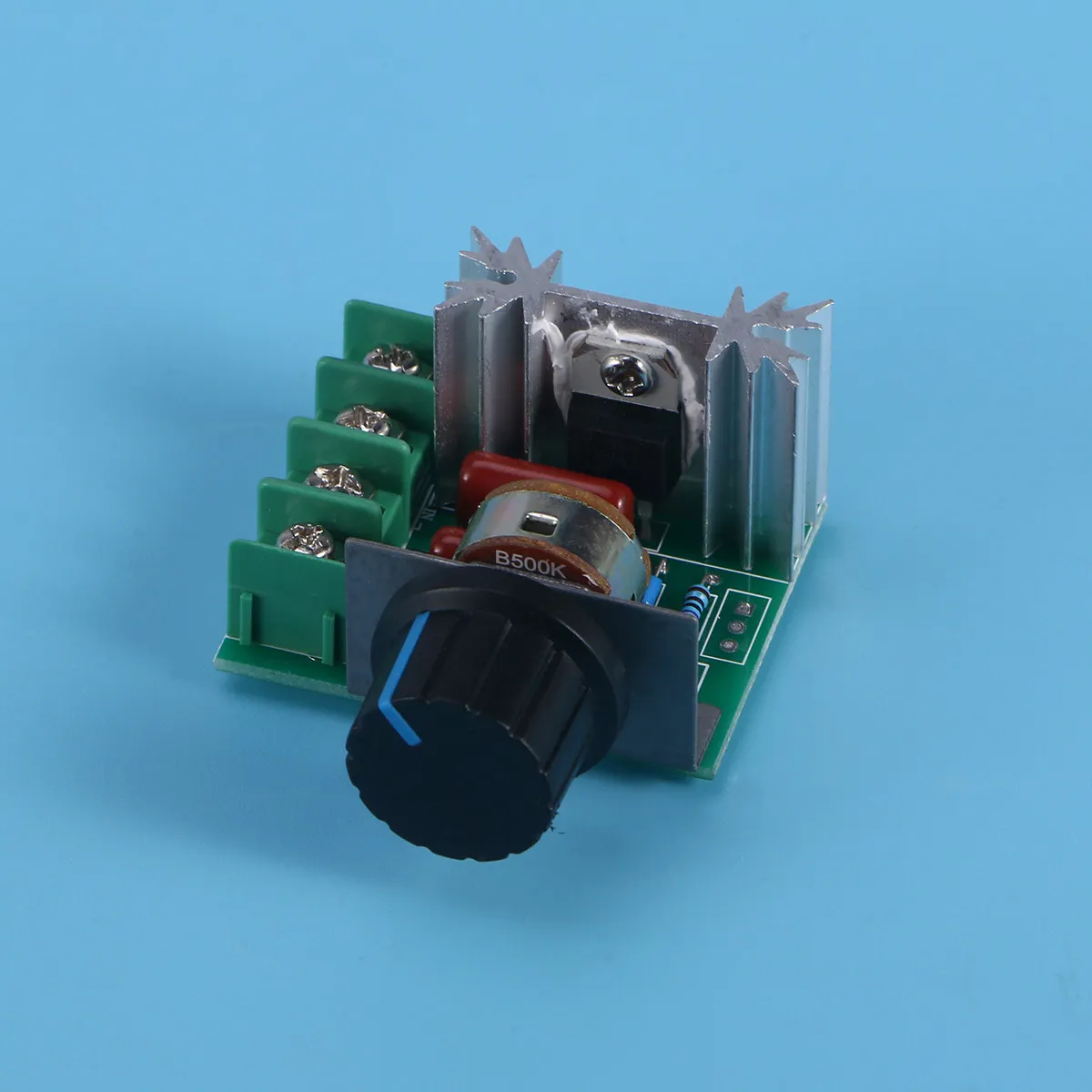 2Pcs 2000W 220V Electronic Voltage Regulator Controller High Power Dimmer Thermostat for Electric Furnace Water Heater Lamp