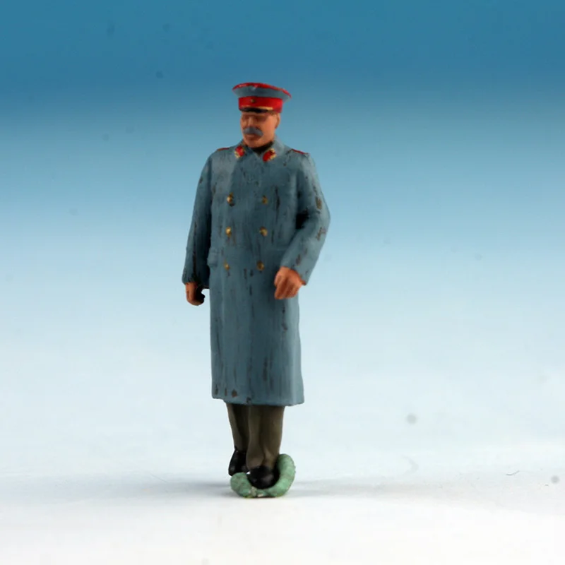 1:72 Scale Resin Stalin's Military Leader 1-member Group Scene Accessory Model Adult Toys Classics Gifts Static Display