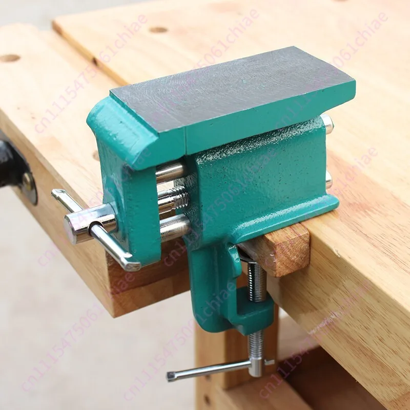 Mini workbench household flat pliers tiger clamp small table pliers