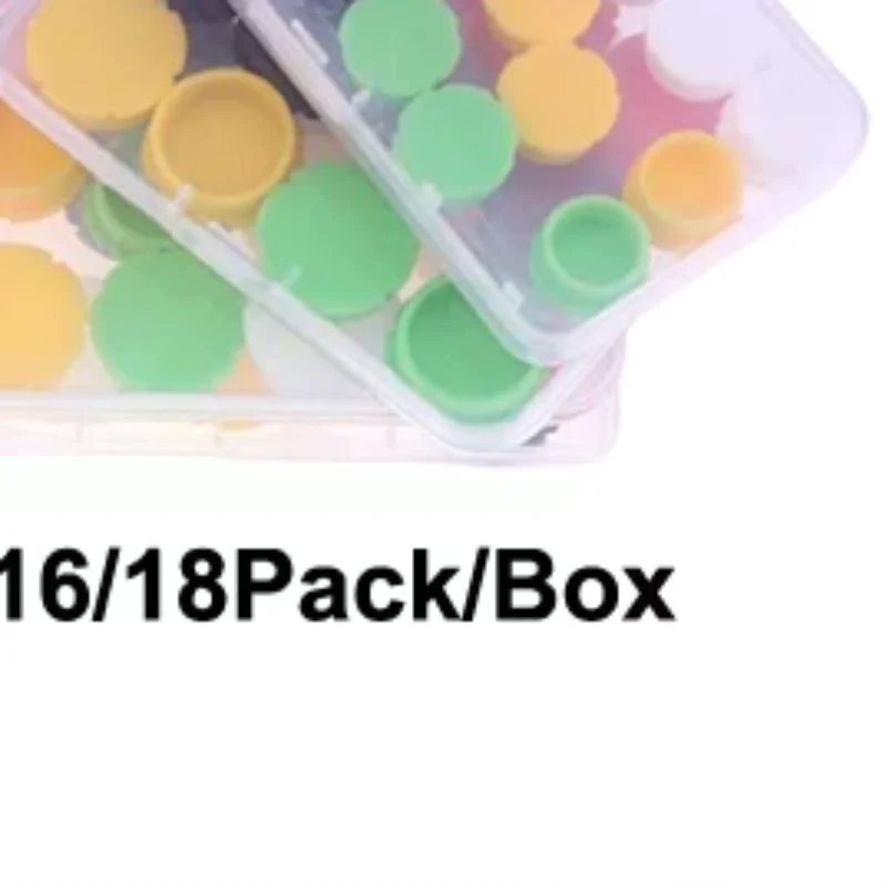 

12/16/18 Pcs 3/5ML Glass Vials Protective Vial Caps For Insulin Bottles Leak-Proof Dust-Resistant Lids Cover For Flip Off Caps