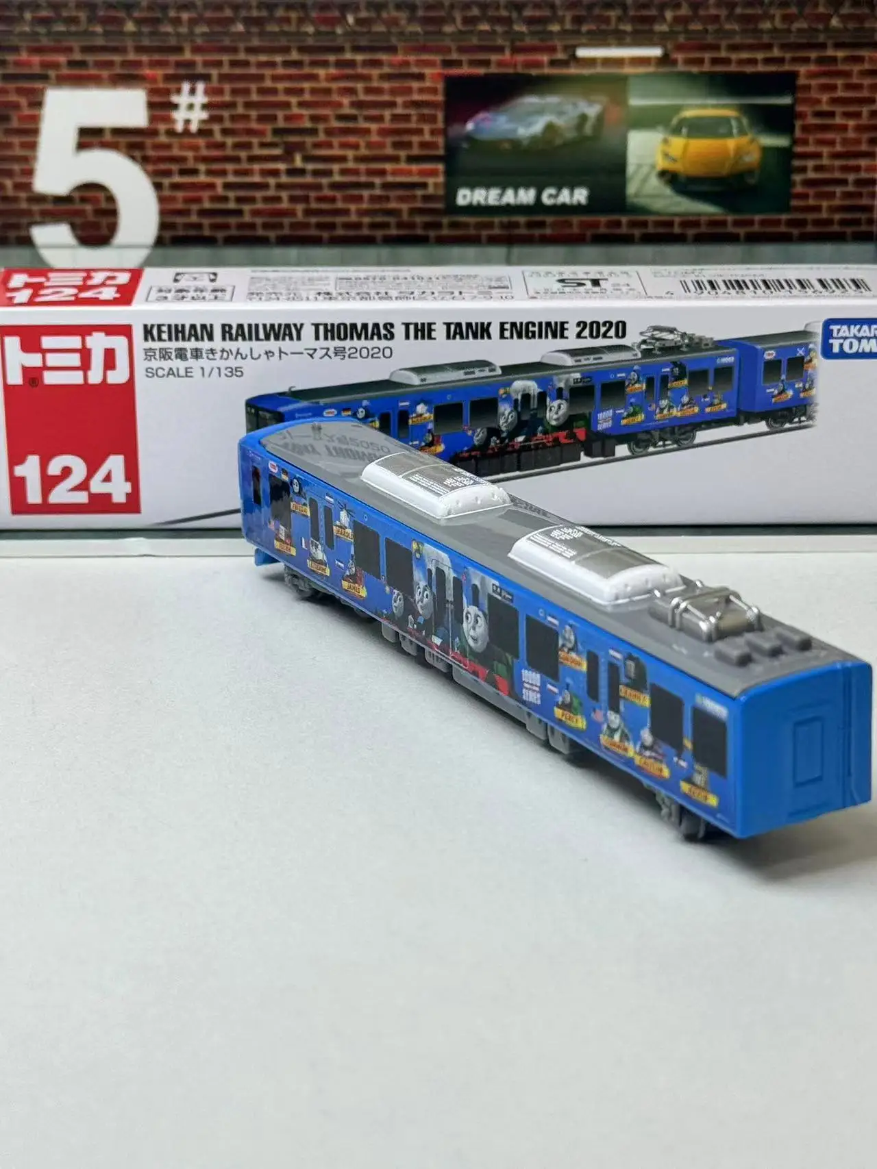 Takara Tomy Tomica Long Type No.124 Keihan Train Thomas the Tank Engine 2020 Alloy Diecast Metal Vehicle Model Toy Gift for Boys view 3