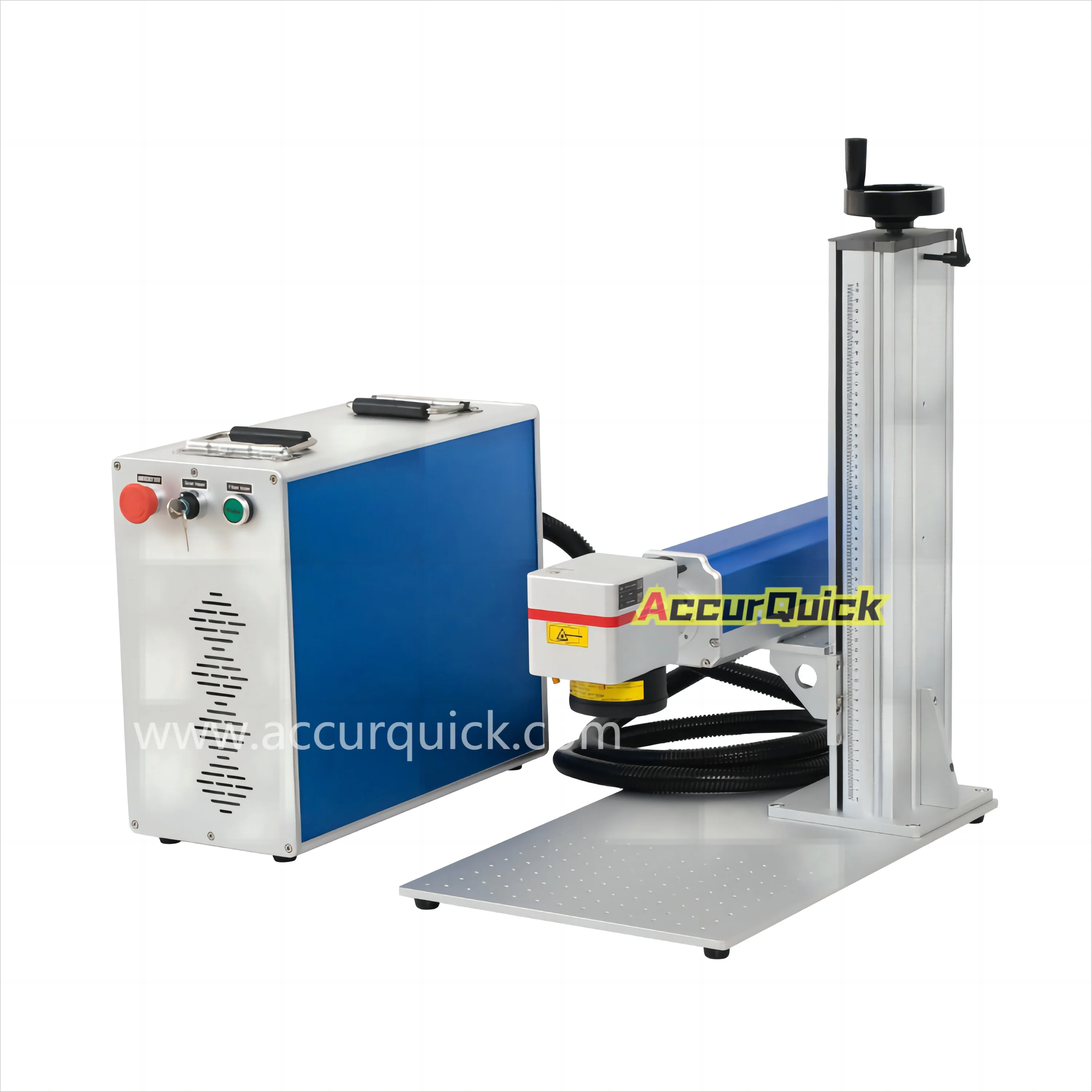 Metal Laser Marking Machine 30W 60W Wood Engraving Machine with Ezcad Controlling Software