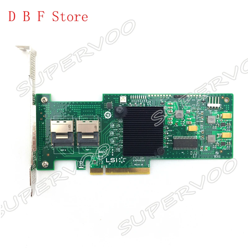 

LSI 9240 Series Single/Dual Port SFF-8087 PCI-E 2.0 X8 6Gb/s SATA+SAS SAS2008 MegaRAID Entry (iMR) RAID Card