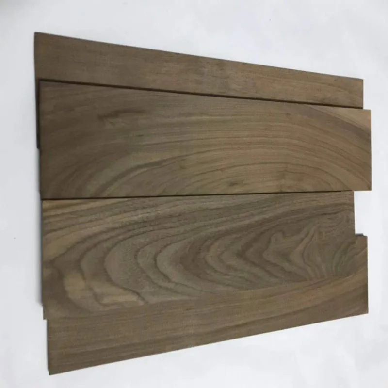 Custom American Black Walnut Wood Strip Slats,3mm to 20mm Thick,100mm to 180mm Wide,for Furniture Cabinetry Flooring Instruments