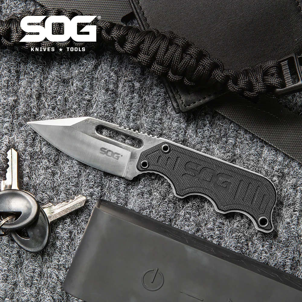 

SOG INSTINCT Portable Neck Knife Tactical Mini Pocket Knives Survival Outdoor Hiking Self-defense Camping Supplies Cutter-NB1012