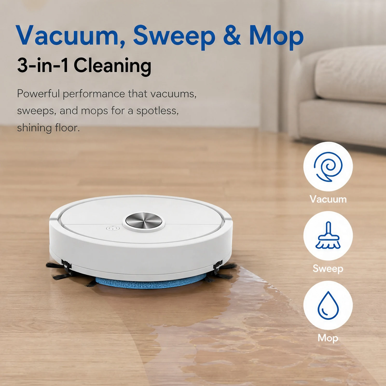 3-in-1 Mini Robotstofzuiger Li - Smart Home Uses recensie en prijs