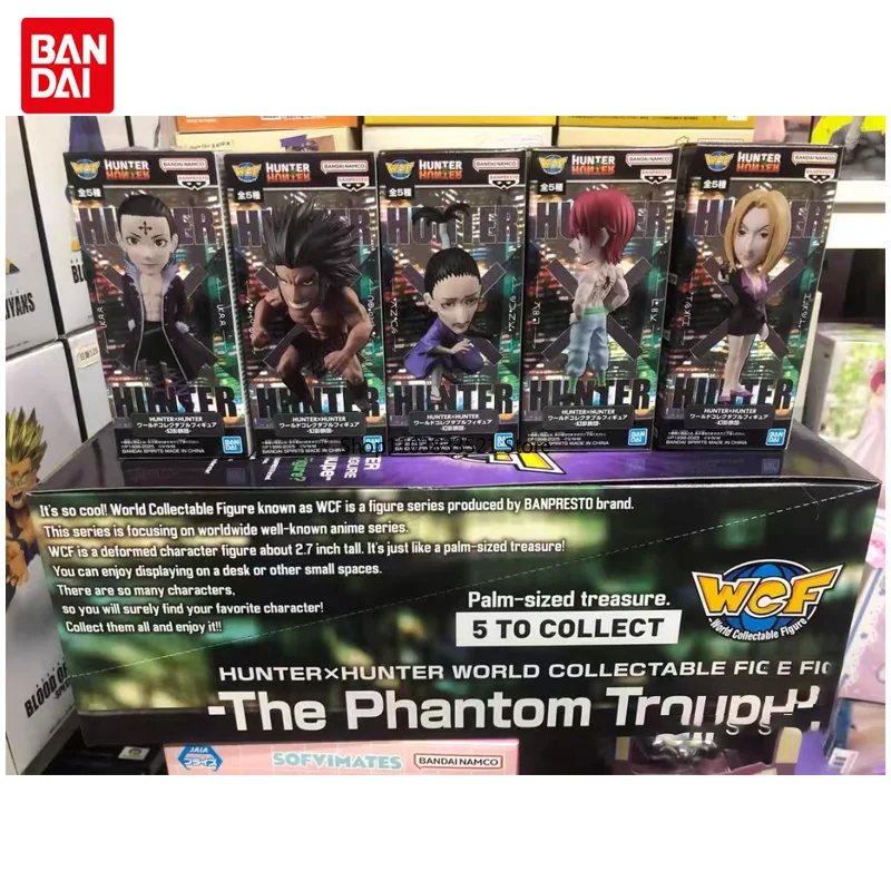 بانداي الأصلي أنيمي هنتر × هنتر WCF2 كرولو لوسيلفر هيسوكا أوفوجين نوبوناغا هازاما نموذج لجسم صغير الحلي #1