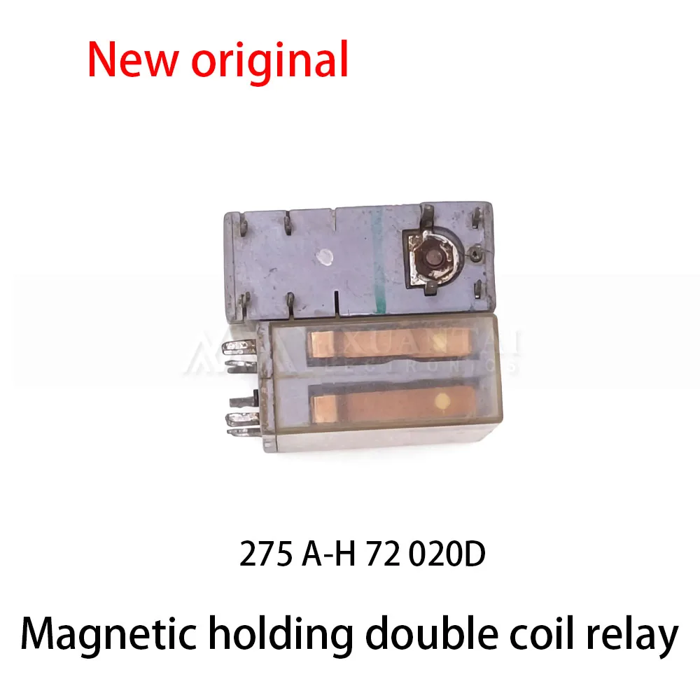 (1pcs) 100% New relay 275 A-H 72 020D Magnetic holding double coil relay