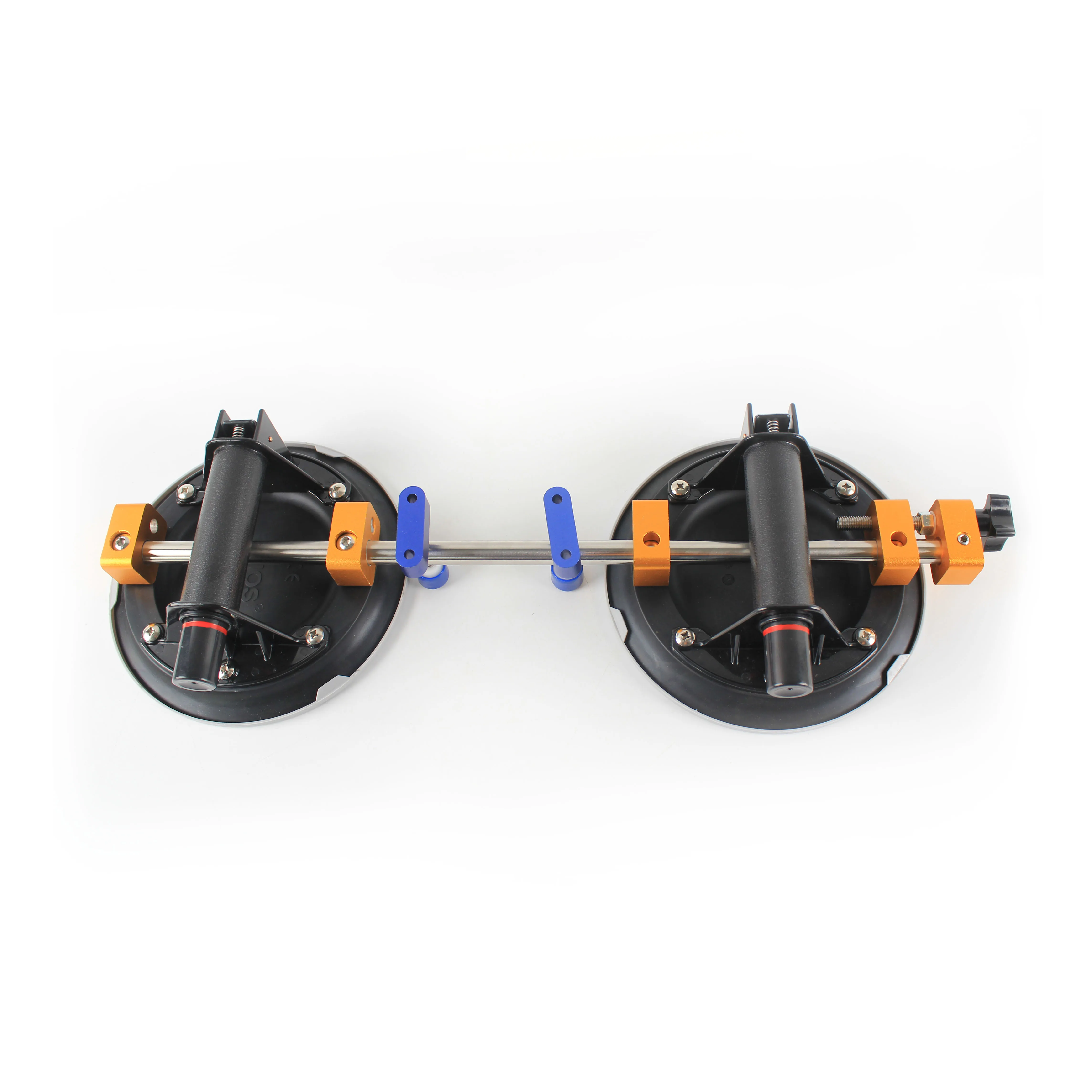 Granite Marble Stone Seam Setter Manual Ratchet Vacuum Suction Cup Countertop Slab Joining Leveling Tool 8 Inch 200mm Dual Cups