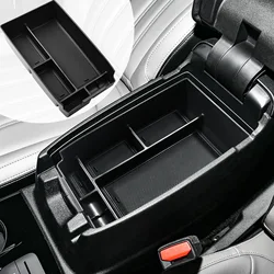 Central Armrest Storage Box Center Console For Ford Escape 2020 2021 2022 2023 2024/Bronco Sport 2021-2024 Plastic Organizer Box