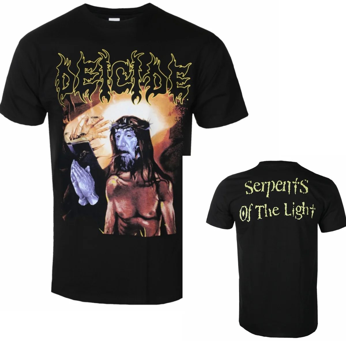 Camiseta de algodón con gráfico de Hot Deicide, camiseta Unisex de manga corta de verano, camiseta de marca a la moda, camisetas Vintage informales de lujo