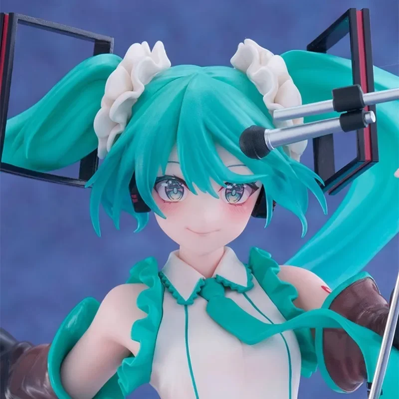 Taito Original Genuine Vocaloid Singer Artist MasterPiece Hatsune Miku Birthday 2023 16th Anniversary 18cm Model Toy Figure Gift