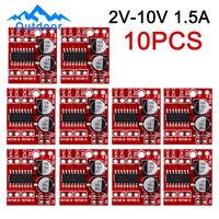 10PCS MX1508 DC Motor Driver Module Speed Dual H-Bridge Replace Stepper L298N Mini Controller Board Motor Drive Board 1.5A 2 Way