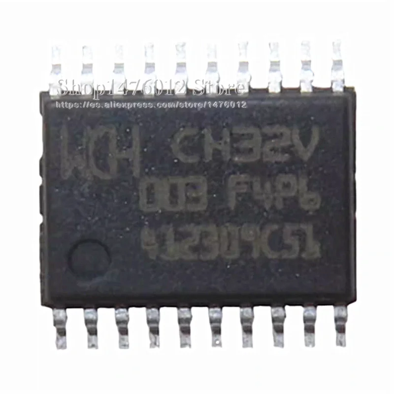 10 sztuk/partia CH32V003F4P6 CH32V003 32V003 CH32V003 CH32V TSSOP20 przemysłowy układ MCU RISC-V