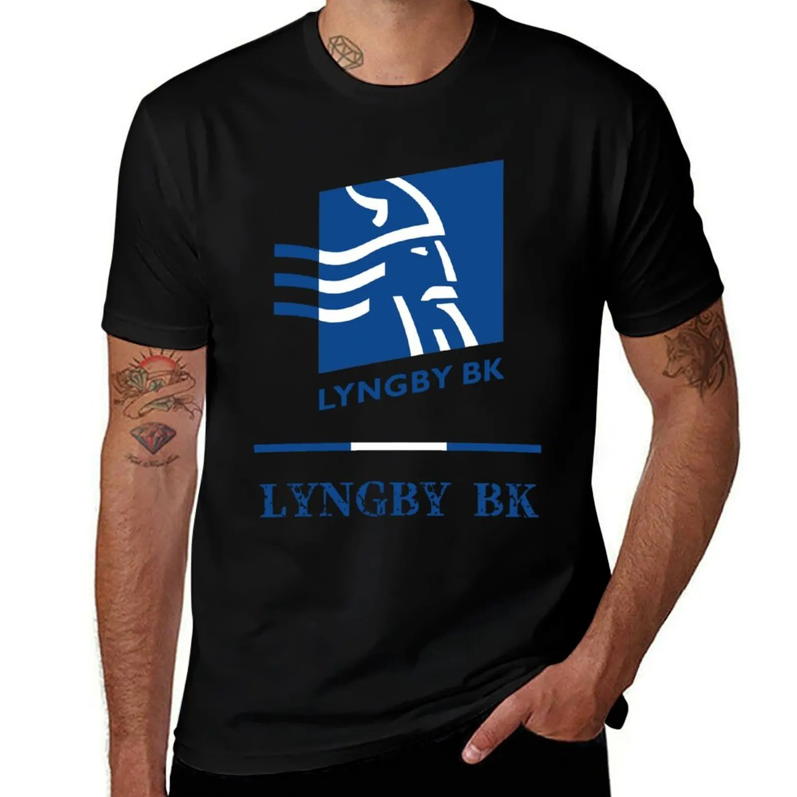 

Lyngby Boldklub T-Shirt baggy shirts hippie clothes anime clothes t shirts for men pack