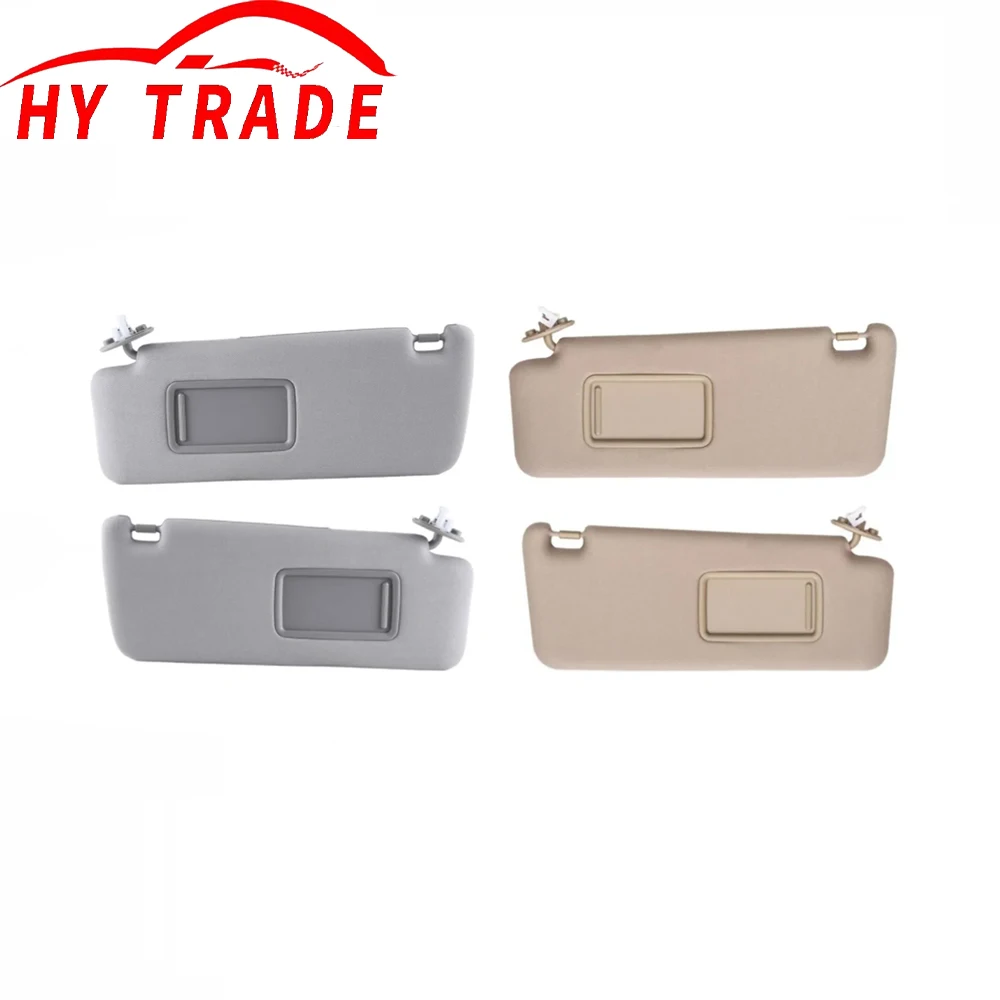 

Car Sunshield Sunvisor With Mirror Interior Sun Visor Gray For Toyota 4RUNNER 2010-2022 74320-35A91-B1