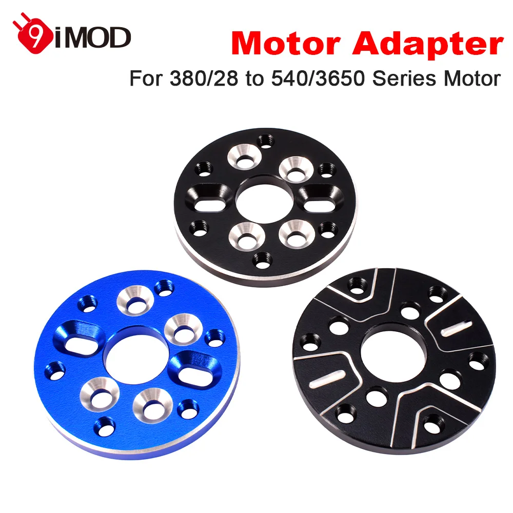 9IMOD Motor Adapter Metalen Motor Mount Houder Voor 380/28 Serie Motoren om Upgrade naar 540/3650 Motoren 1/10 RC Auto Accessoires