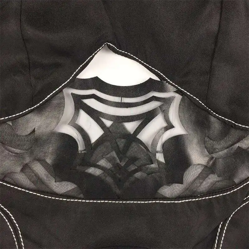 Automata 2B косплей аниме женский костюм комплект наряд Yorha маскировочное платье нарядный Хэллоуин для девочек вечерние черный костюм