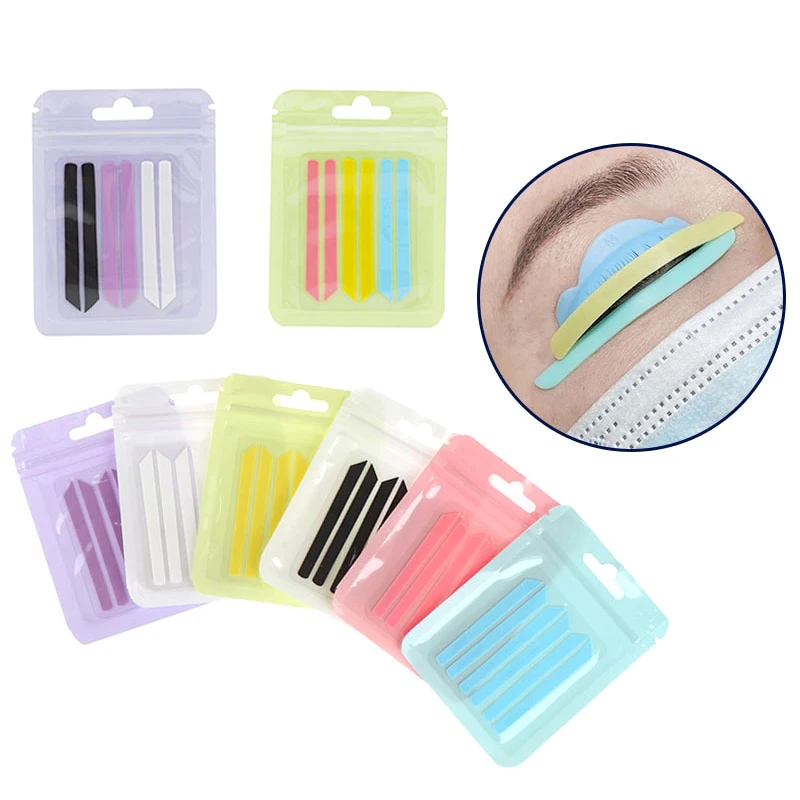 3Pairs Lash Lift Curlers Pads Tool Reusable Lashlift Rods Silicone Perm Eyelash Lifting Tapes Makeup Tool For Eye Lash Extension