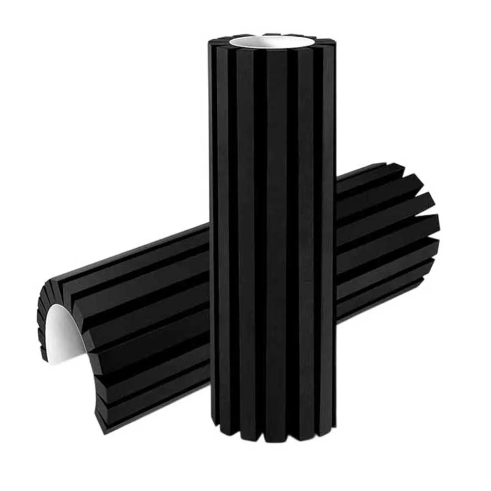 EVA Foam Garage Wall Protection Panels 15 inch by 7.9 inch Black Bumper Pads for Impact Resistance on Surfaces and Edges
