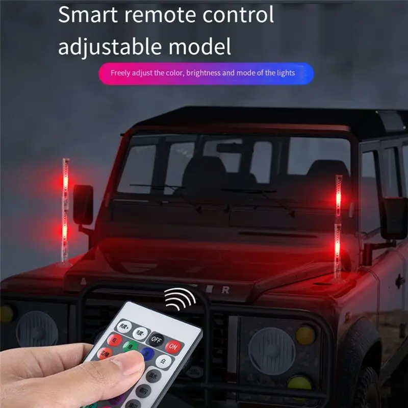 ABDE-LED Warning Light Solar Wireless Warning Light Waterproof Car Solar Warning Light