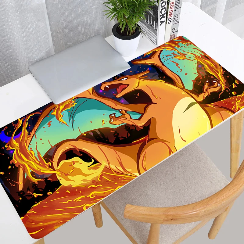 Mouse Pad Pokemon Pikachu anime Kawaii Gaming Accessories Notbook Computer Speed Mini Pc Gamer Keyboard Desk Mat Mousepad