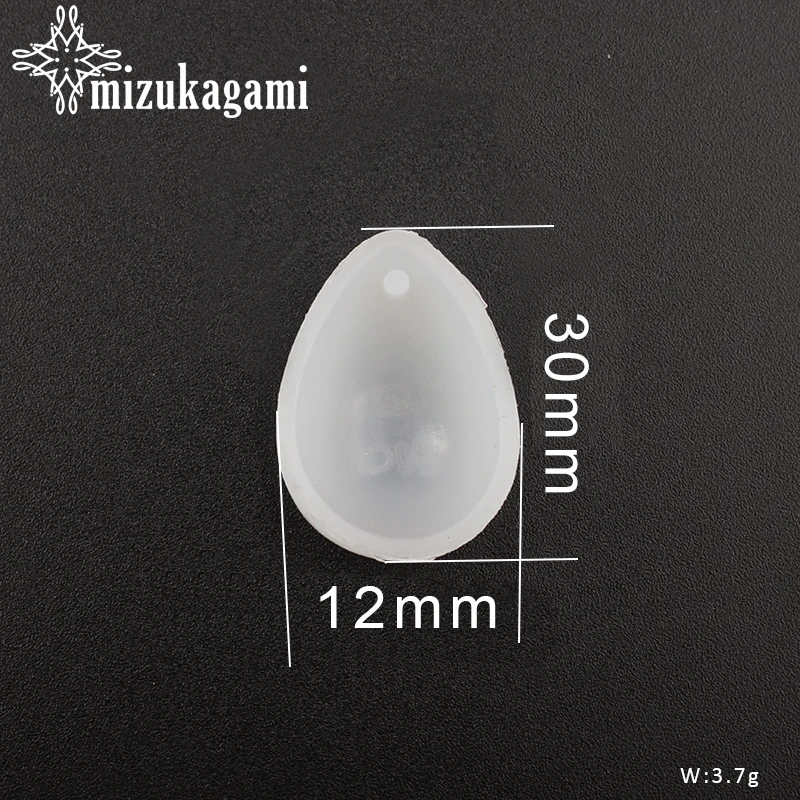 1pcs UV Resin Jewelry Liquid Silicone Hollow Mold Tear Water Drop Resin Charms Beads Mold For DIY Necklace Charms Making Jewelry
