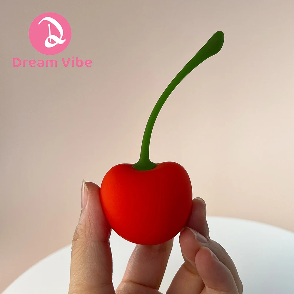 Cherry Vibrator by Dream Vibe Love Bullet Egg 9 Vibrations Discreet Adult Sex Toy for Woman Love Gift Toy Intimate Pocket Vibe