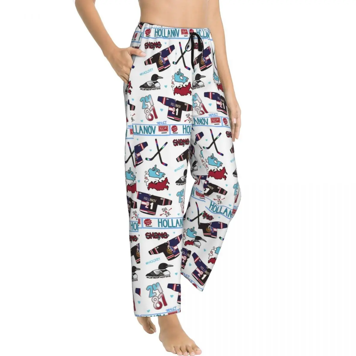 Ladies Pajama Pants Heated Rivalry Hollanov Pack Loungewear pants Comfy Pajama Bottoms Home