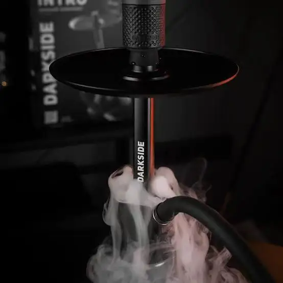 Darkside Shisha Sheesha مجموعة كاملة تصميم جديد الشيشة الروسية INTRO الفولاذ المقاوم للصدأ Narghile ورنيش تقنية معدنية ل #3
