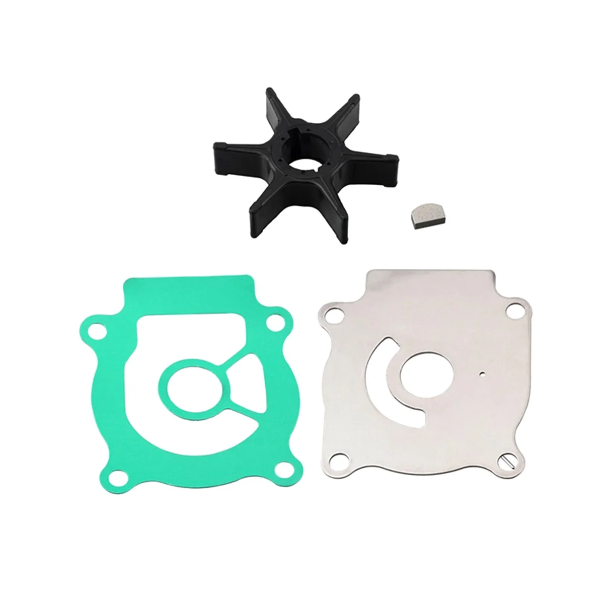 Water Pump Impeller Repair Kit 17400-96350 for Suzuki Outboard DT20/25/35/40 DF25 DF40 18-3242 17400-96353 Boat