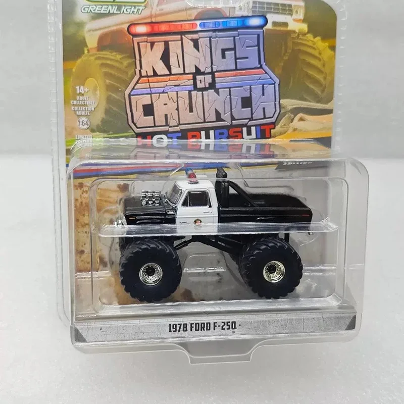 Greenlight 1:64 مقياس 1978 F-250 سبيكة سيارة نموذج كلاسيكي الكبار هدية تذكارية عرض ثابت