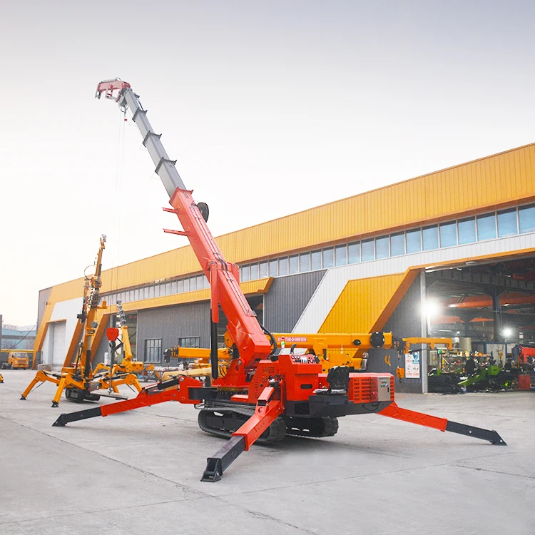 Mobiler Mini-Spider-Kran – Raupenbasierte Hebelösung für konfinierte Bau- und Wartungsprojekte