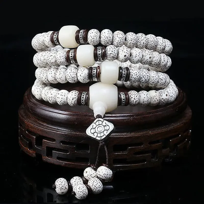 Natural Hainan Xingyue Bodhi 108Pcs in The First Month High Density WenPlay Bracelet Men's and Women's Beads Necklace HandString