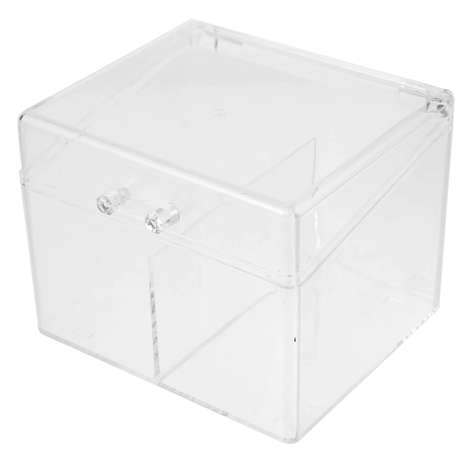 

Card Storage Box Display Men Compartments Holder Desk Business Holders Organizer for