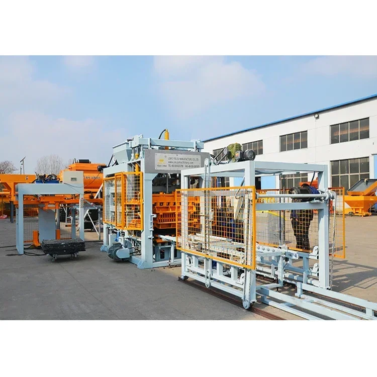 Hot sale 8-15 high quality brick moulding making machinery concrete block machine making automatic