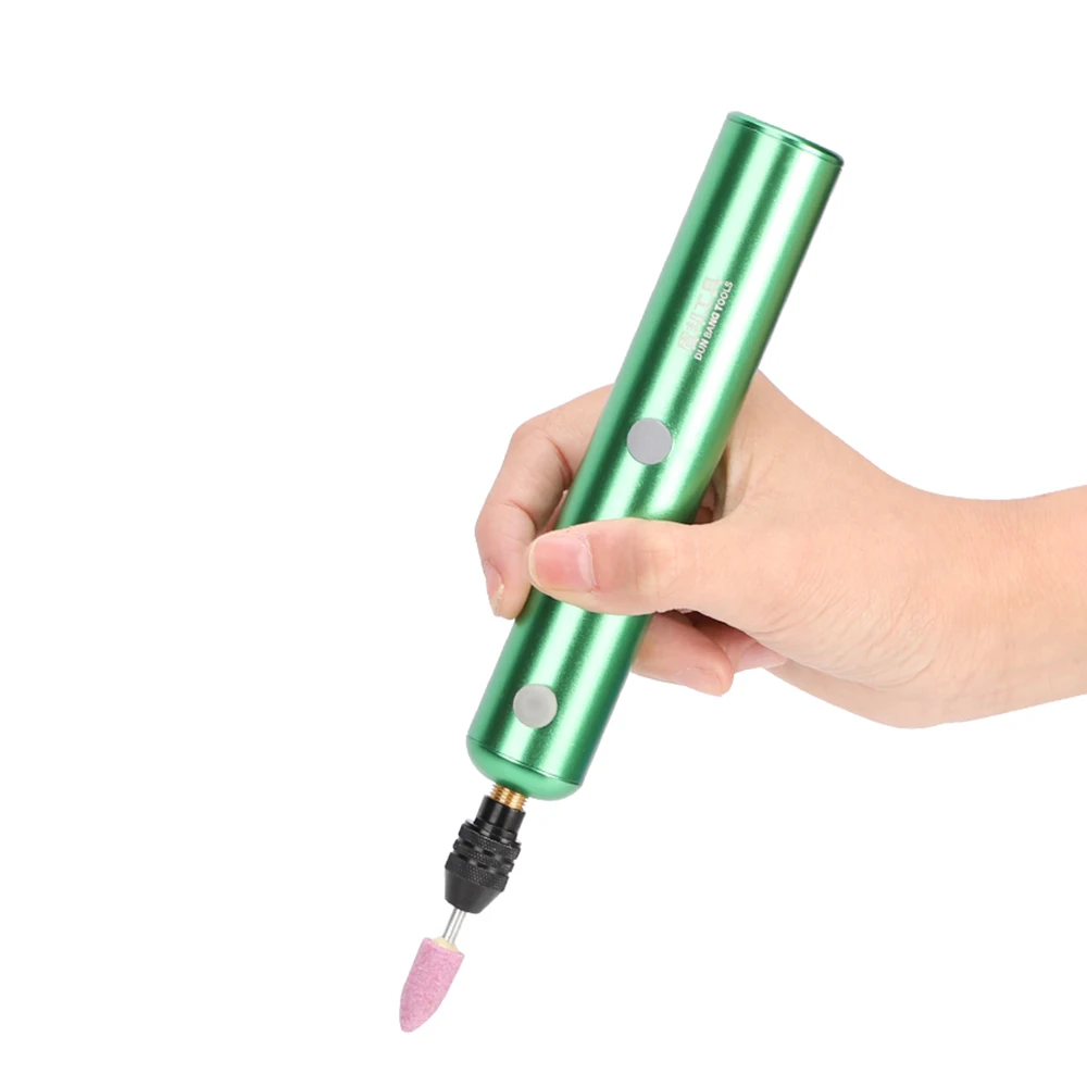 Rechargeable Small Mini Hand-Held Electric Grinding Machine Drill Jade Stone Walnut Carving Machine Grinding Pen Set