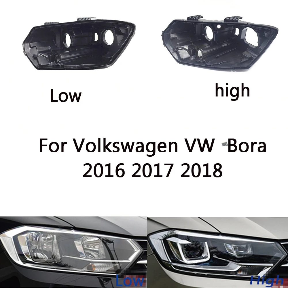 

База фары для Volkswagen VW Bora 2016 2017 2018, дом для фар автомобиля, задняя база, передняя авто фара, задний дом