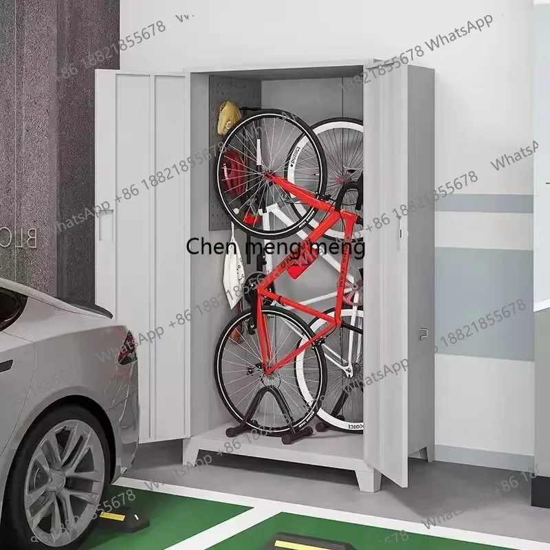 New arrive Heavy Duty Rustproof Electronic Code Lock Safe Metal Car Parking Garage Storage Cabinet