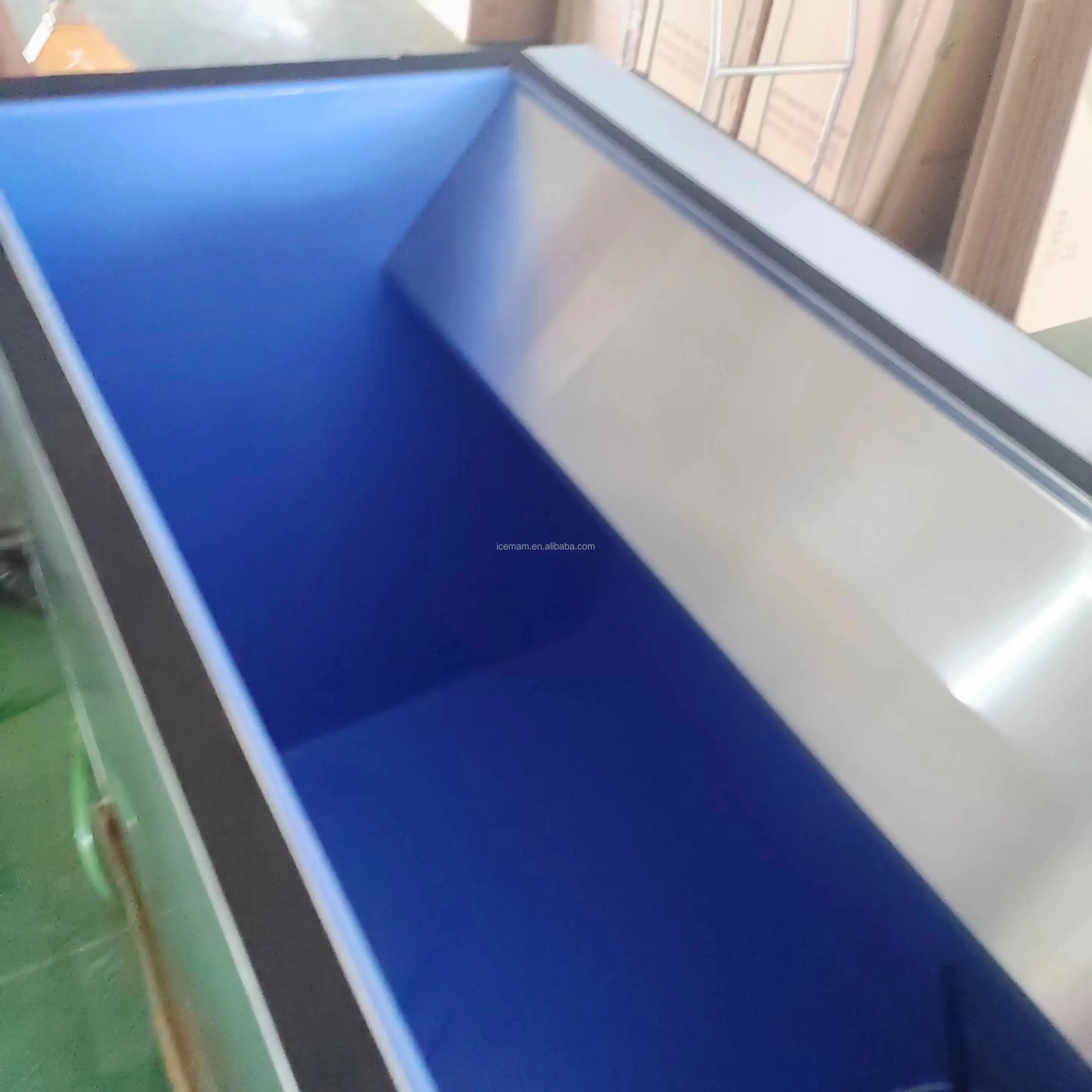 ICS-1000 قبول OEM/ODM تخصيص 300 كجم/500 كجم/1000 كجم آلة صنع الثلج آلة صنع الثلج سعة كبيرة للأعمال #4