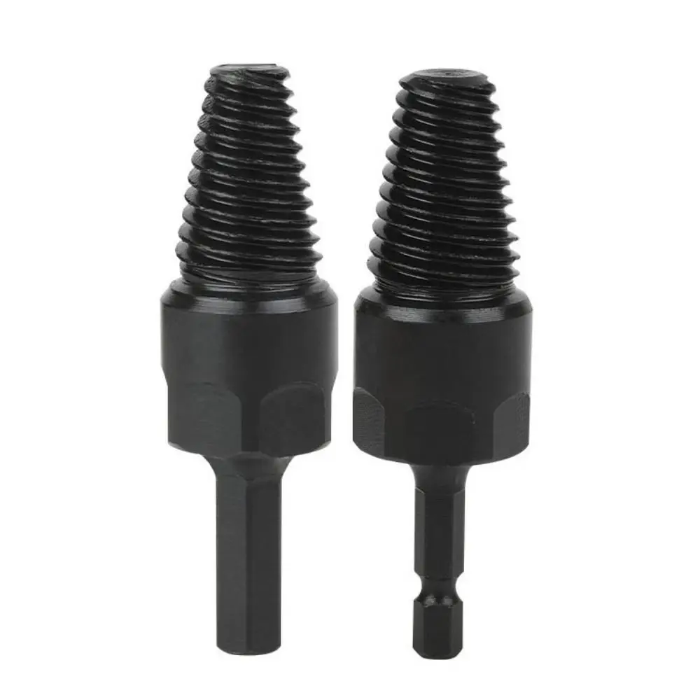 

1/4 Inch and 1/2 Inch Broken Screw Extractor Non-slip Thread Water Pipe Screw Removal Tool Efficient Steel