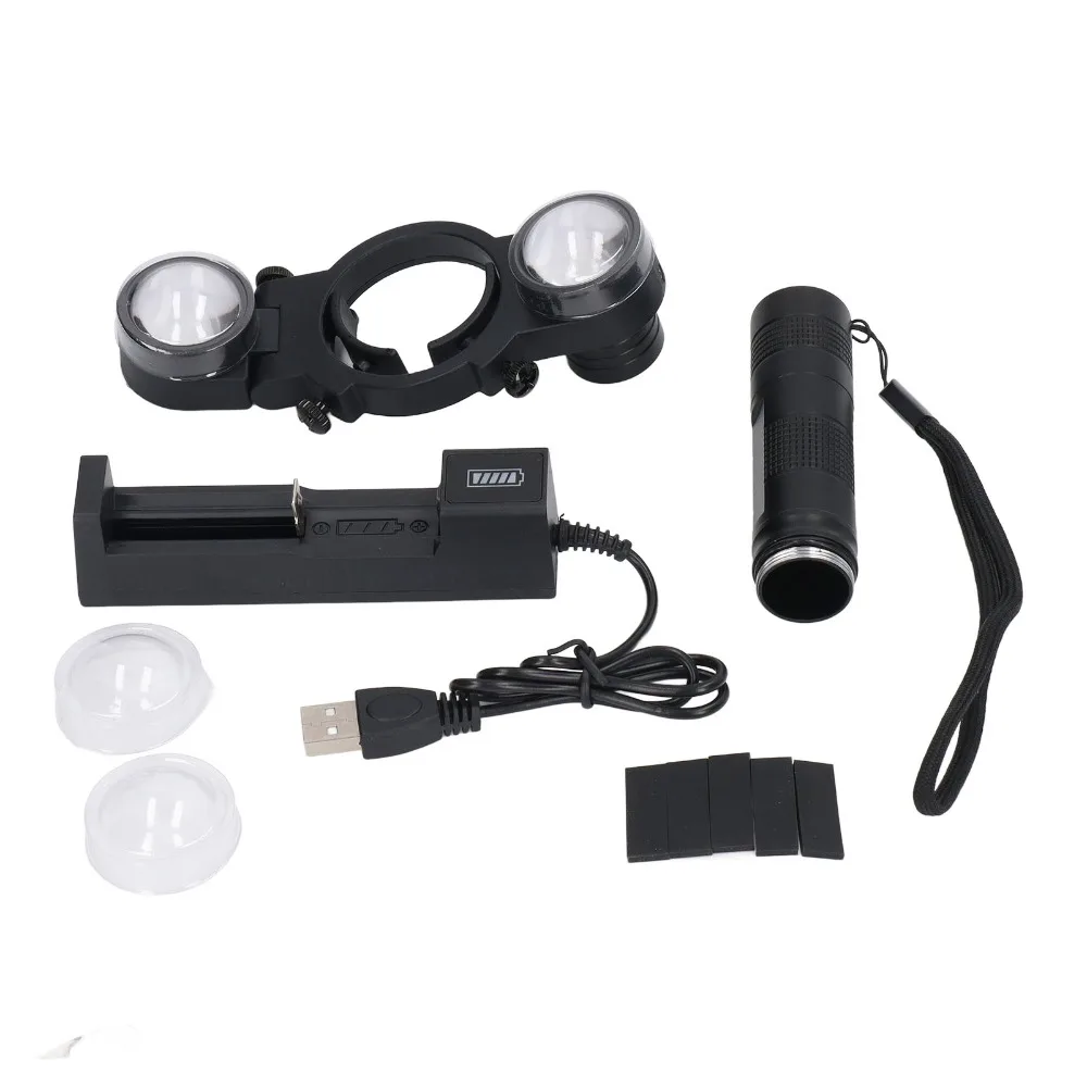 

White Light Spray Gun Fill Light Warm Light Two-Color Light Spray Gun Light Memory Function Spray Paint Gun Lighting System