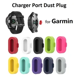 10PCS Charger Port Dust Plug for Garmin Forerunner 165 965 955 265 255 55 158 45 Instinct 2X 2s Venu 3 3s SQ2 Enduro 3/2 Cover