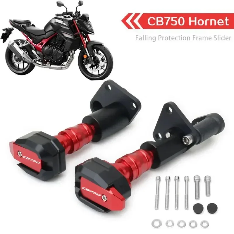 

For HONDA CB750 Hornet CB 750 2023 Motorcycle CNC Falling Protection Frame Slider Fairing Guard Crash Pad Protector