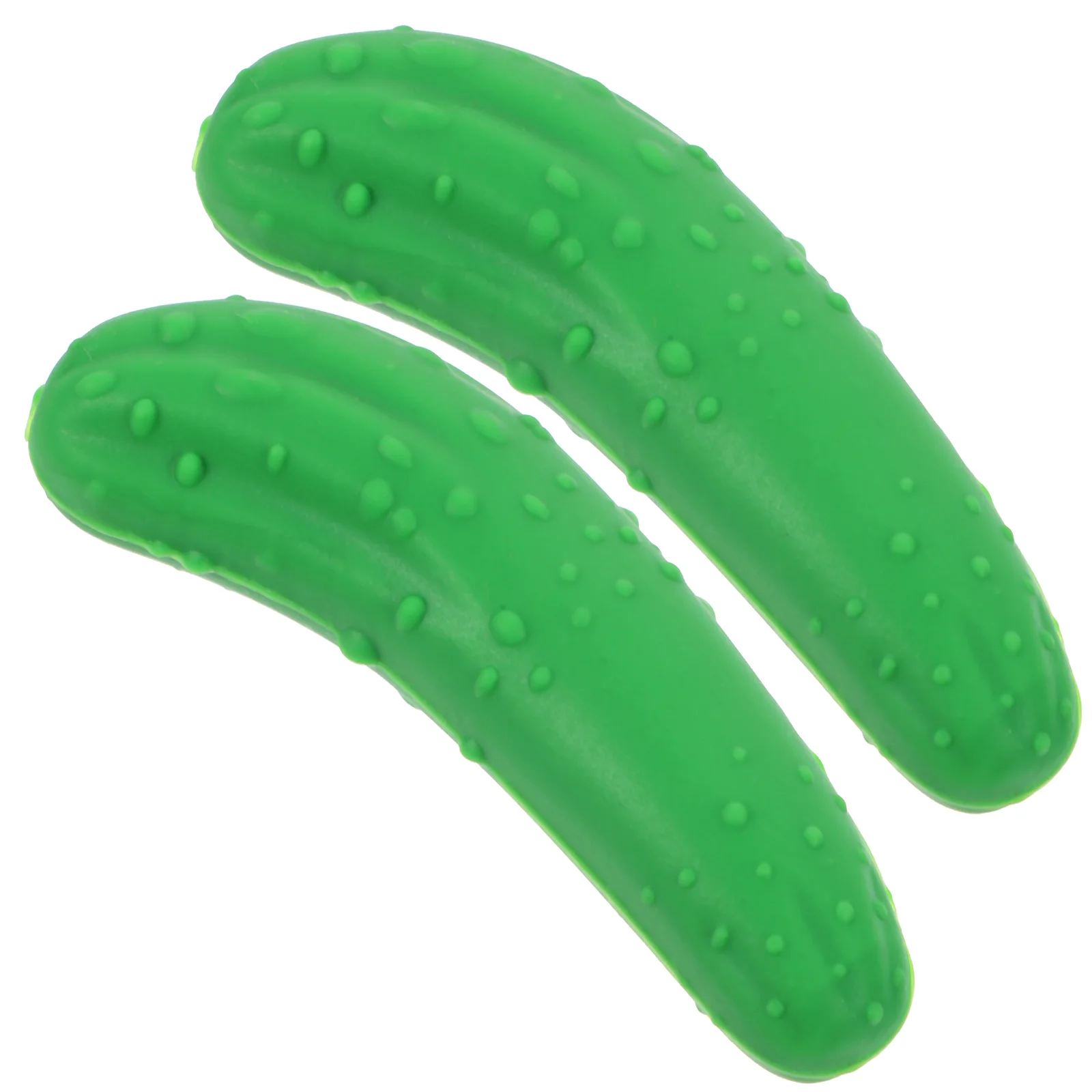 

2Pcs Cucumber Shaped Silicone Reusable Bottle Caps Beer Sealer Stoppers Bottle Stopper Bottle Cork (Green)