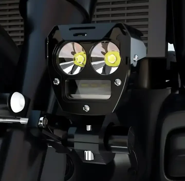 

up to date 3 Inch LED Eye Motorcycle Lighting System Fog Lights 60W Led Driving Lights for Motorcycle