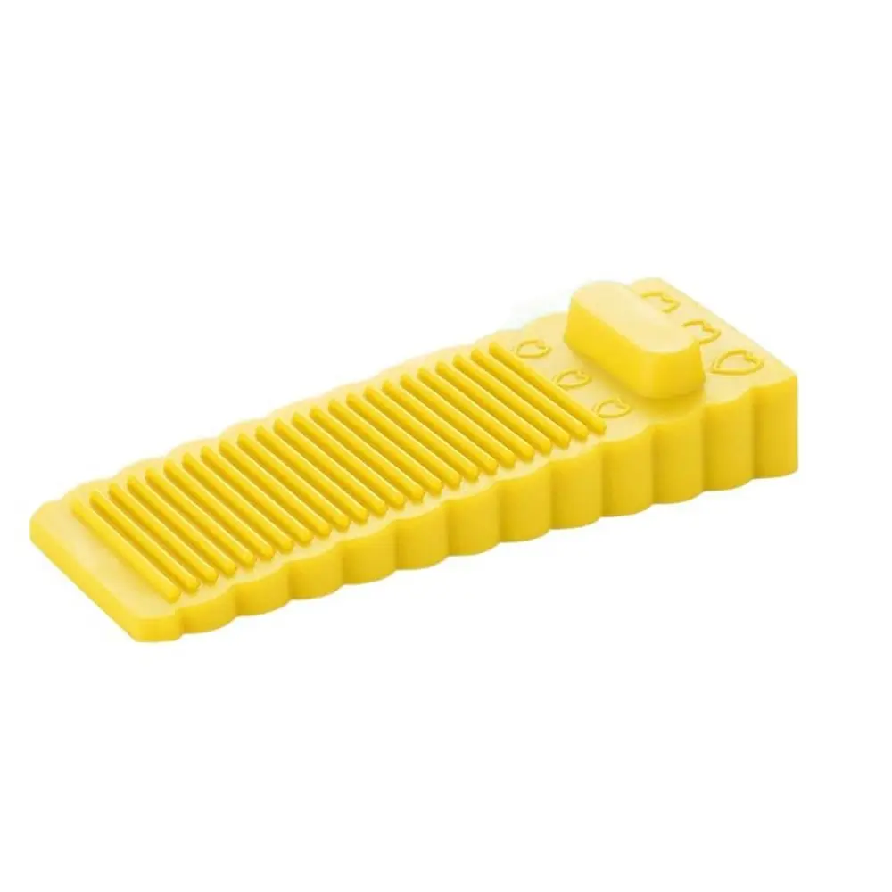 Creative PVC Door Stopper Wedge Wall Protectors Floor Holder Anti Collision Safety Doorstop Home