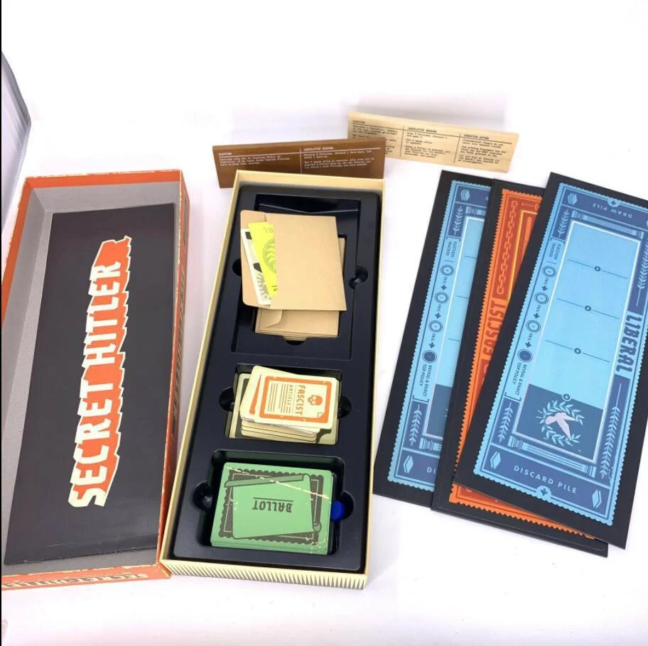 the Secret Hitler Board Game,Party playing cards and chess toys, board games,Classic fast board game toys for family game night